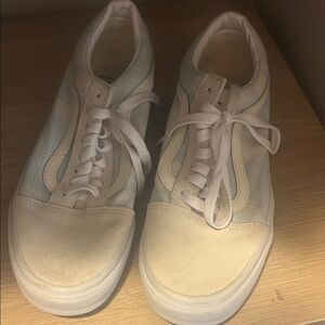 Vans White and blue cloud Women's Sneakers